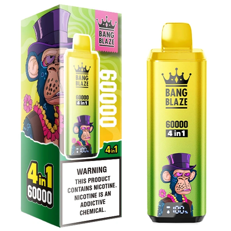 Bang Blaze 4in1 60000 Puffs Quadra Flavor Disposable Vape