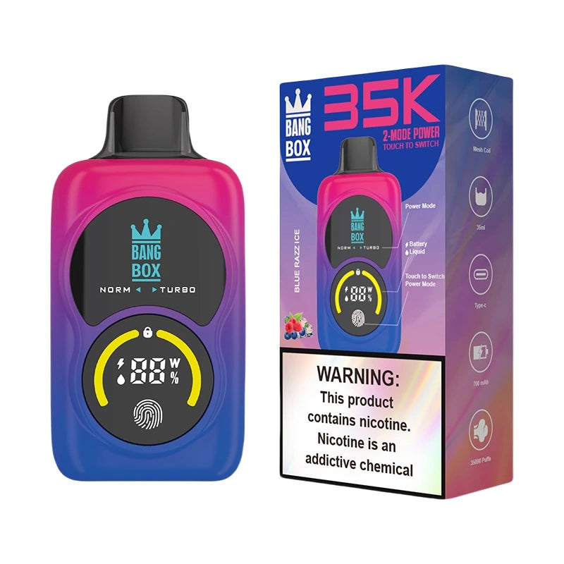 Bang Box 35000 Puffs Touch Screen Disposable Vape