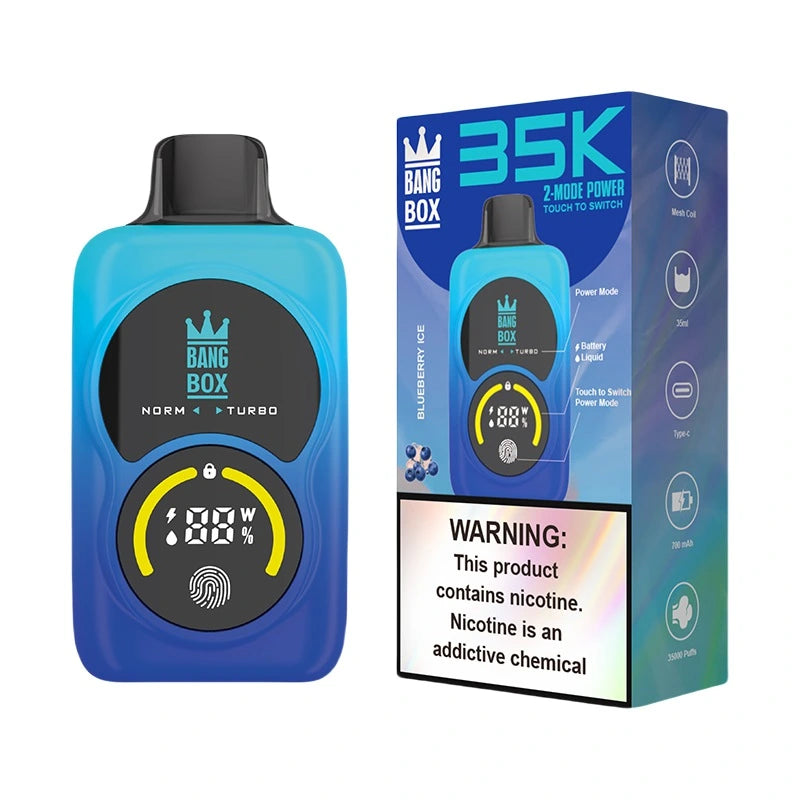 Bang Box 35000 Puffs Touch Screen Disposable Vape
