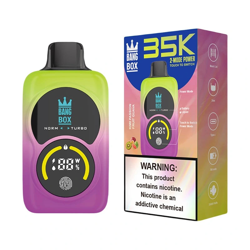 Bang Box 35000 Puffs Touch Screen Disposable Vape