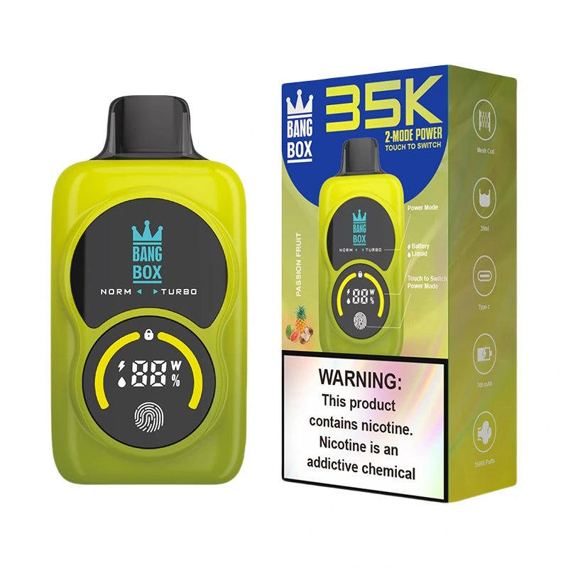 Bang Box 35000 Puffs Touch Screen Disposable Vape