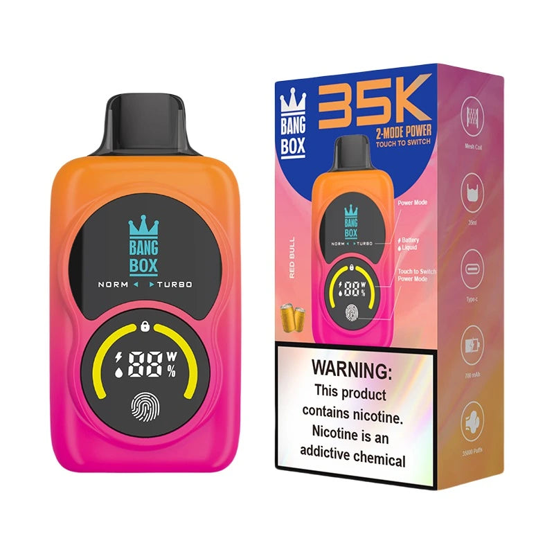 Bang Box 35000 Puffs Touch Screen Disposable Vape