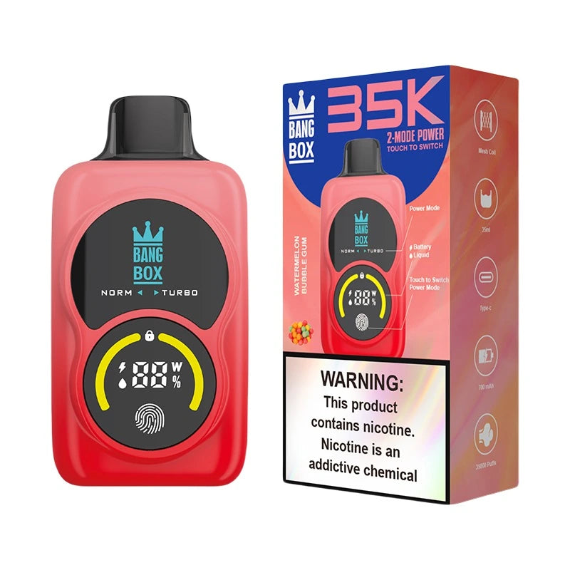 Bang Box 35000 Puffs Touch Screen Disposable Vape
