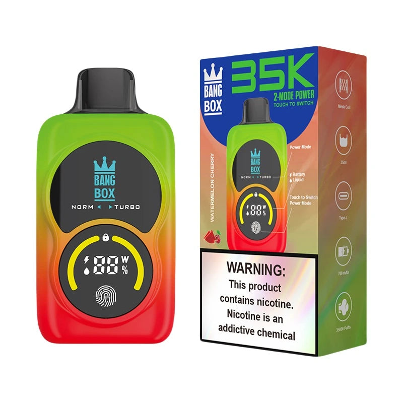 Bang Box 35000 Puffs Touch Screen Disposable Vape