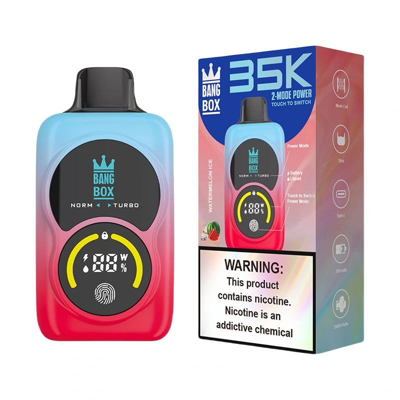 Bang Box 35000 Puffs Touch Screen Disposable Vape