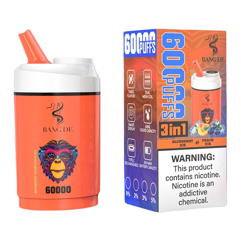 Bang DE 60000 Puffs 3in1 Disposable Vape