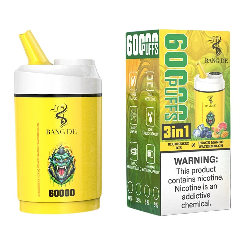 Bang DE 60000 Puffs 3in1 Disposable Vape