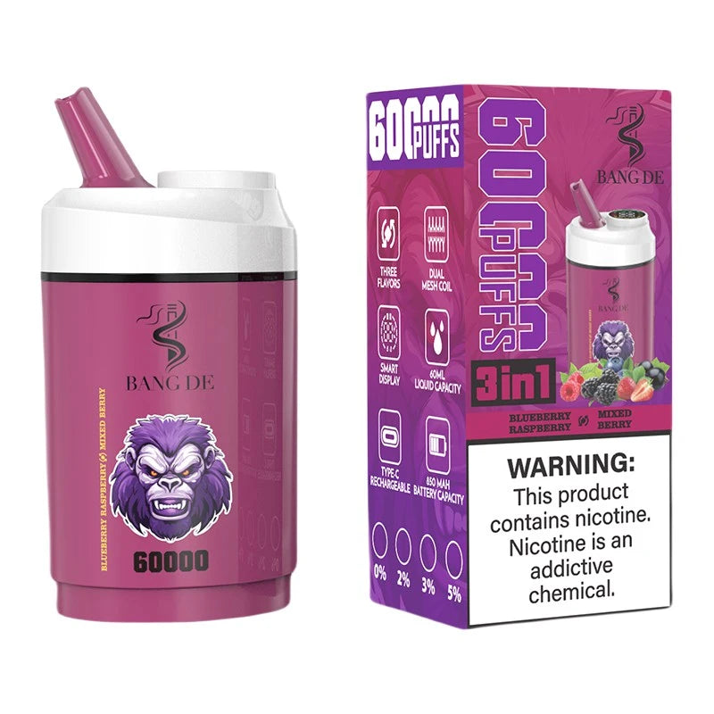 Bang DE 60000 Puffs 3in1 Disposable Vape