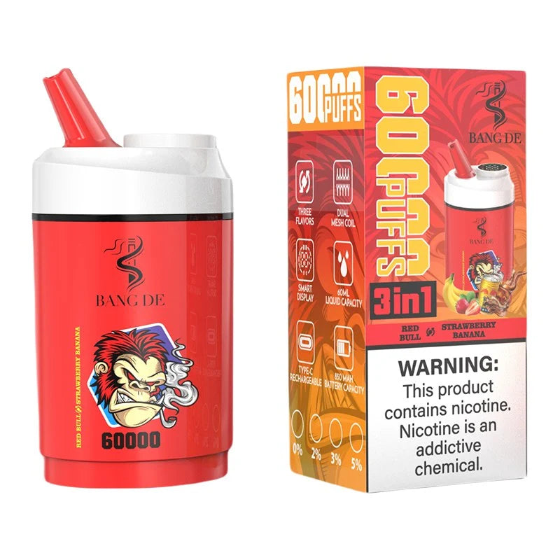 Bang DE 60000 Puffs 3in1 Disposable Vape