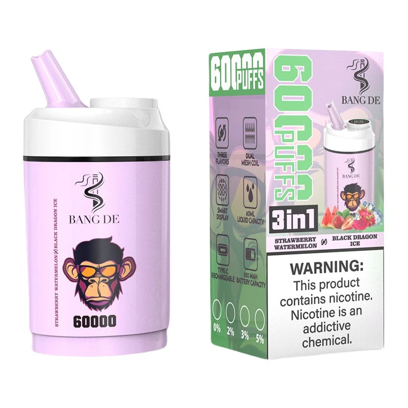 Bang DE 60000 Puffs 3in1 Disposable Vape