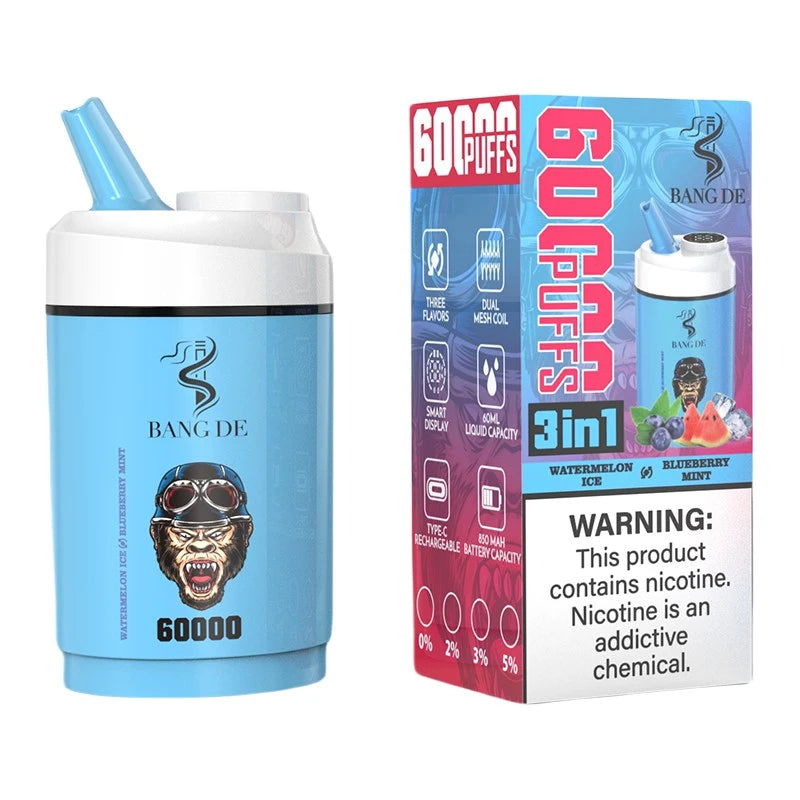 Bang DE 60000 Puffs 3in1 Disposable Vape