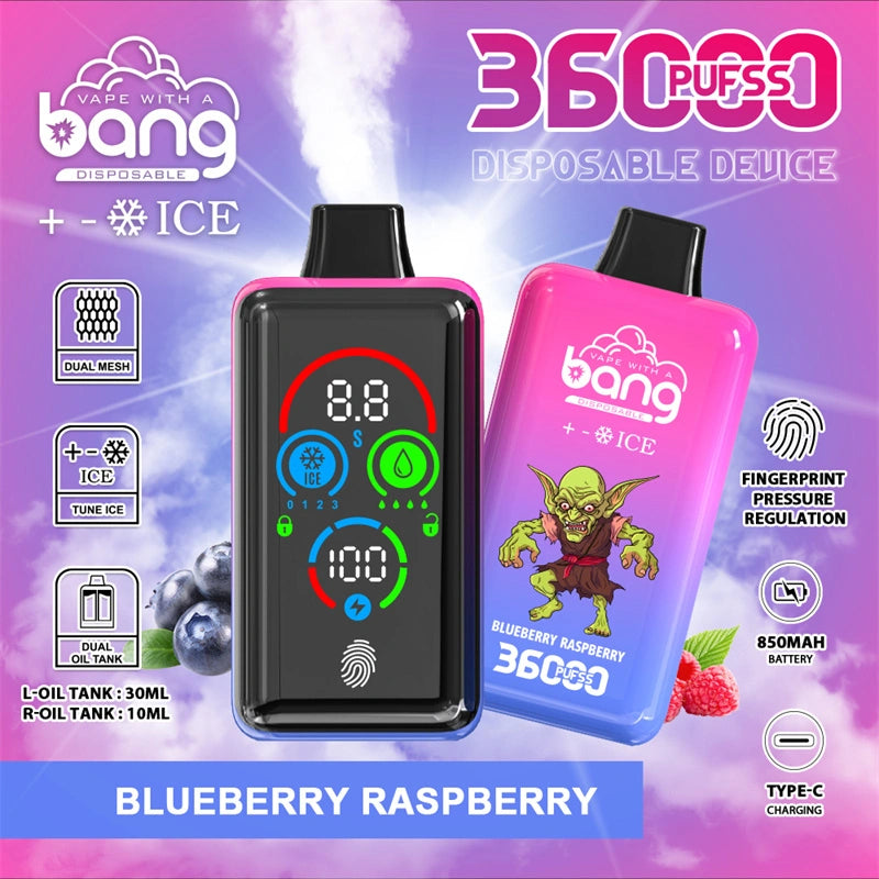 Bang Ice 36000 Puffs Full Screen Disposable Vape