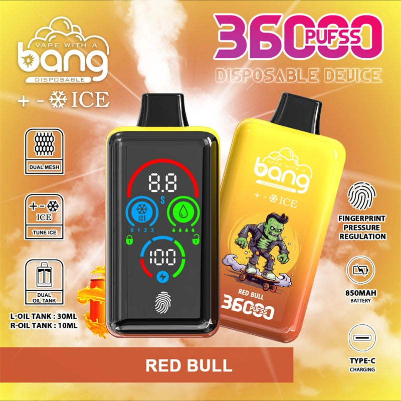 Bang Ice 36000 Puffs Full Screen Disposable Vape
