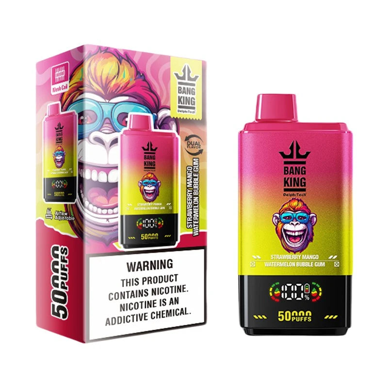 Bang King 50000 Puffs Dual Flavor Disposable Vape