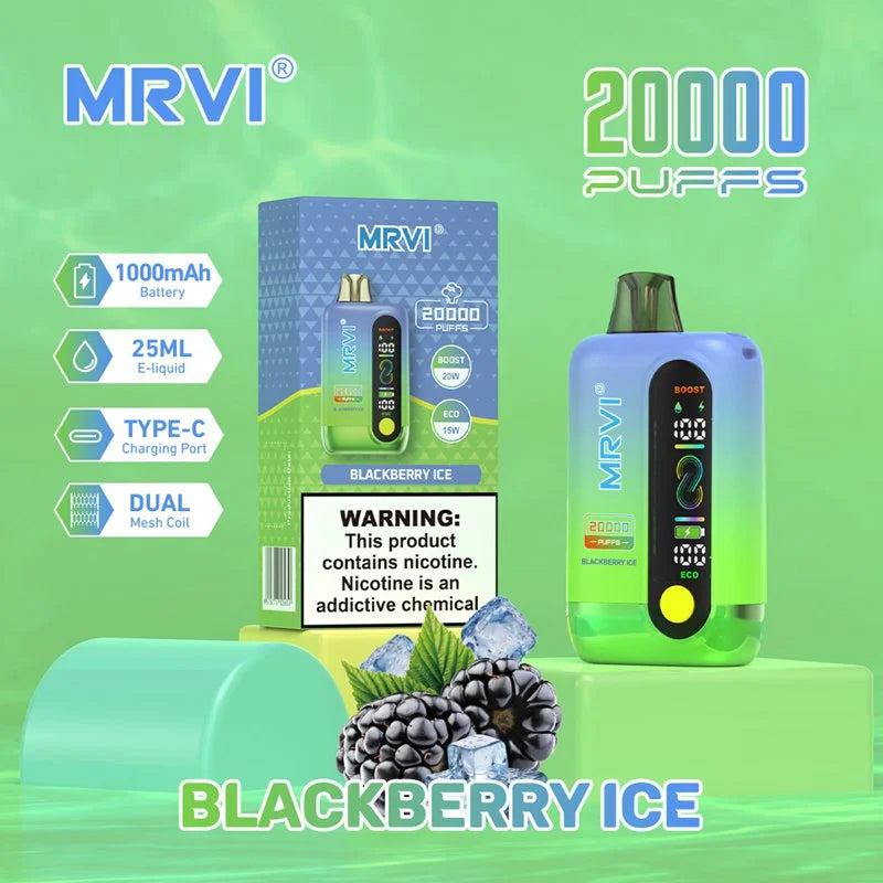 MRVI 20000 Puffs Smart Screen Disposable Vape