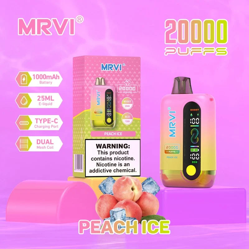 MRVI 20000 Puffs Smart Screen Disposable Vape