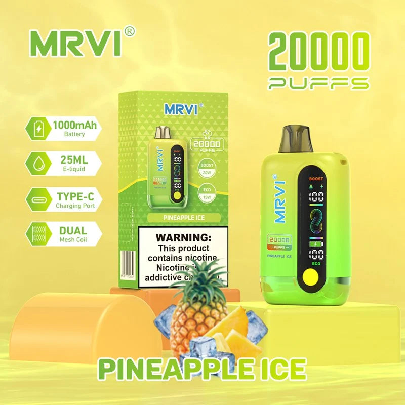 MRVI 20000 Puffs Smart Screen Disposable Vape