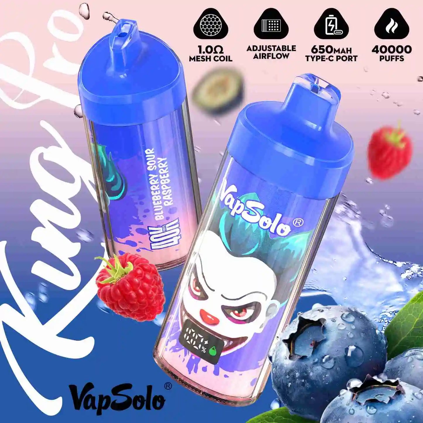 Vapsolo King Pro 40000 Puffs Disposable Vape