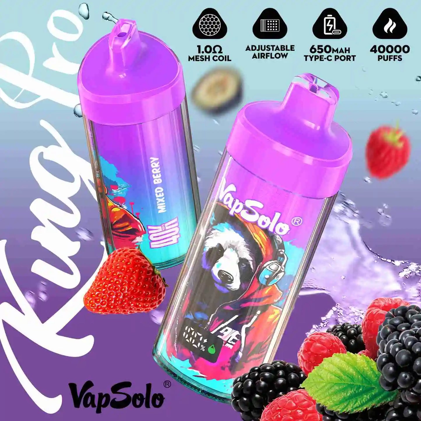 Vapsolo King Pro 40000 Puffs Disposable Vape