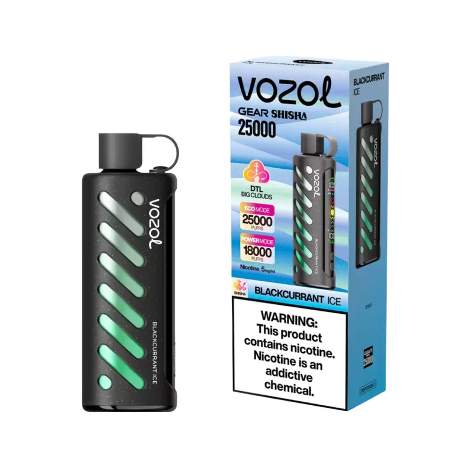 Vozol Gear Shisha 25000 Puffs Disposable Vape
