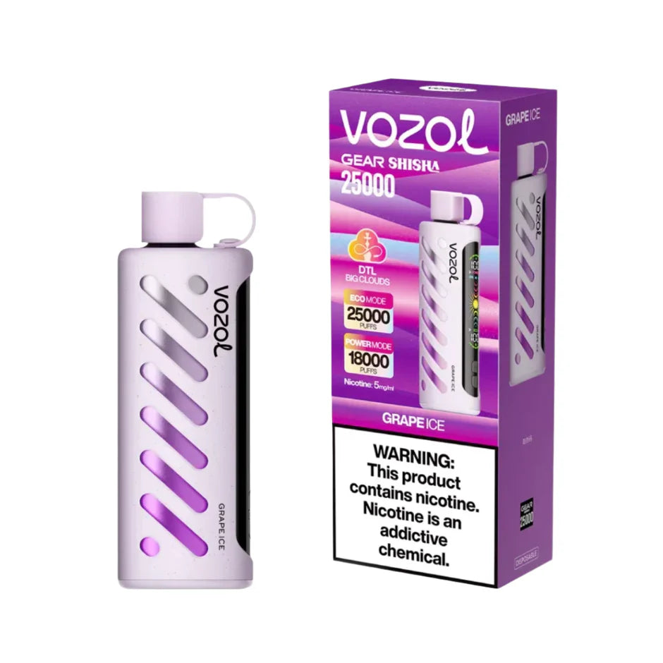 Vozol Gear Shisha 25000 Puffs Disposable Vape