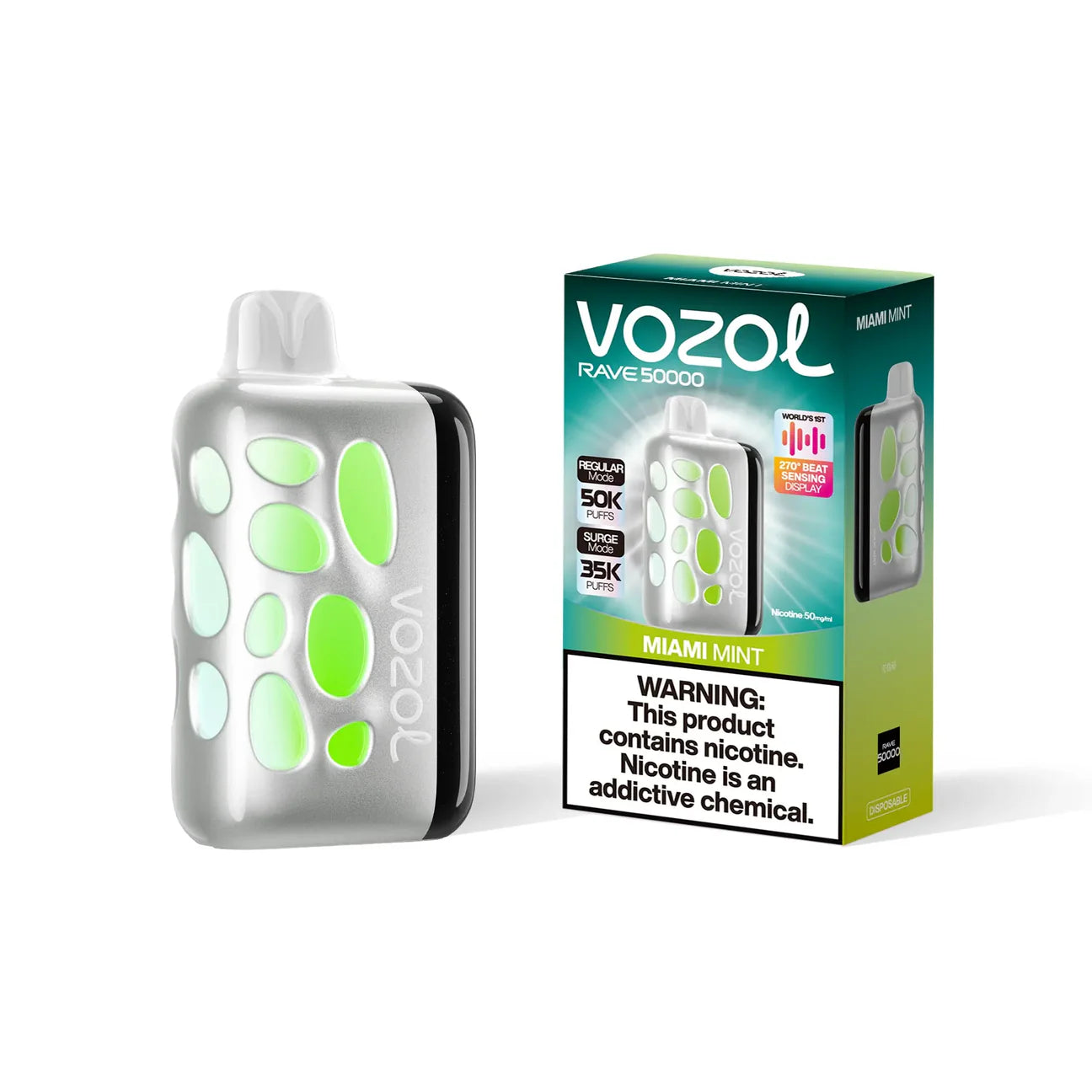 Vozol Rave 50000 Puffs Disposable Vape