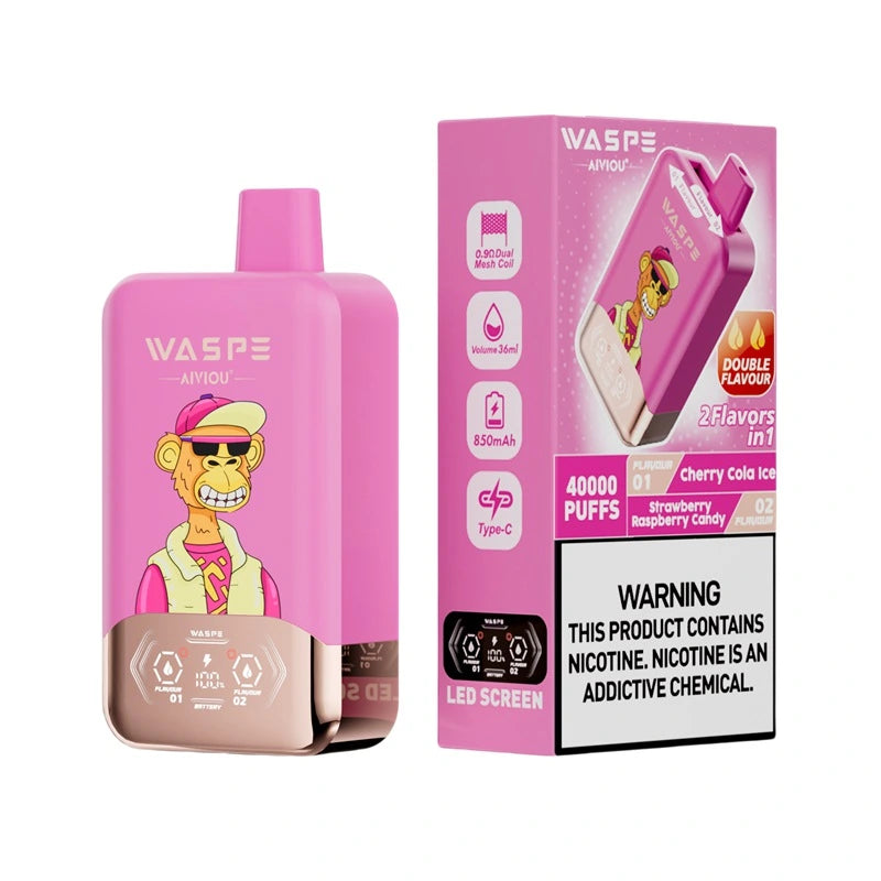 Waspe Aiviou 40000 Puffs Double Flavor Disposable