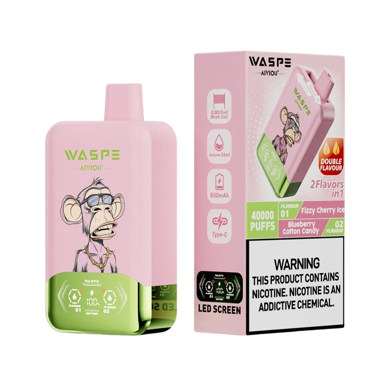 Waspe Aiviou 40000 Puffs Double Flavor Disposable