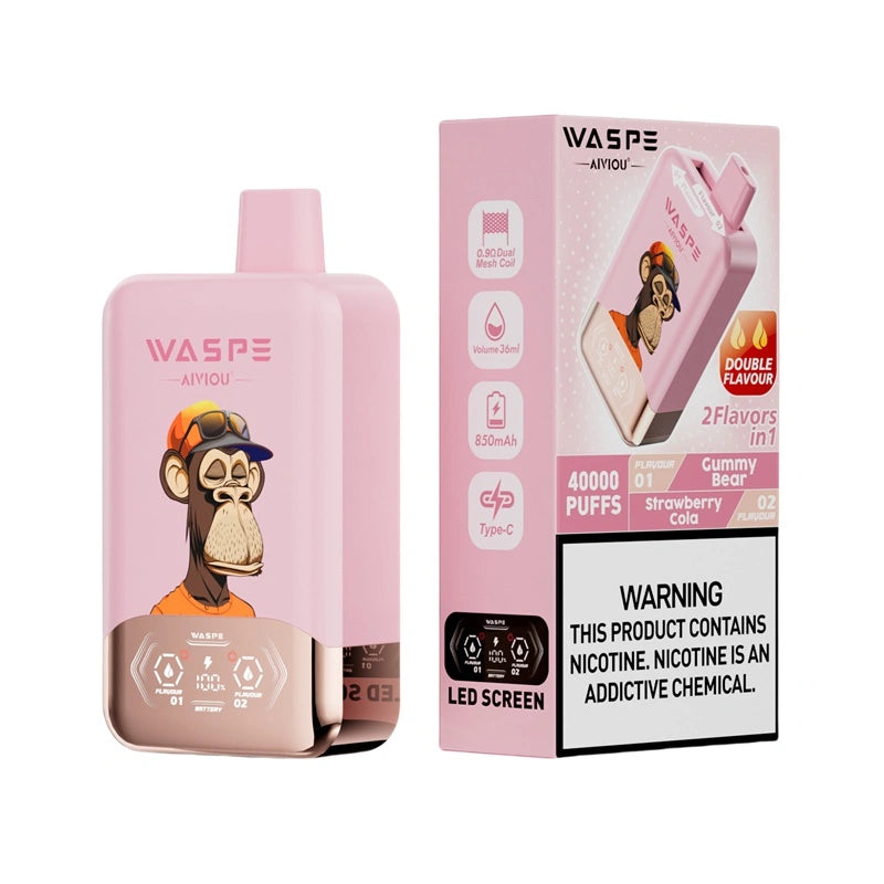 Waspe Aiviou 40000 Puffs Double Flavor Disposable