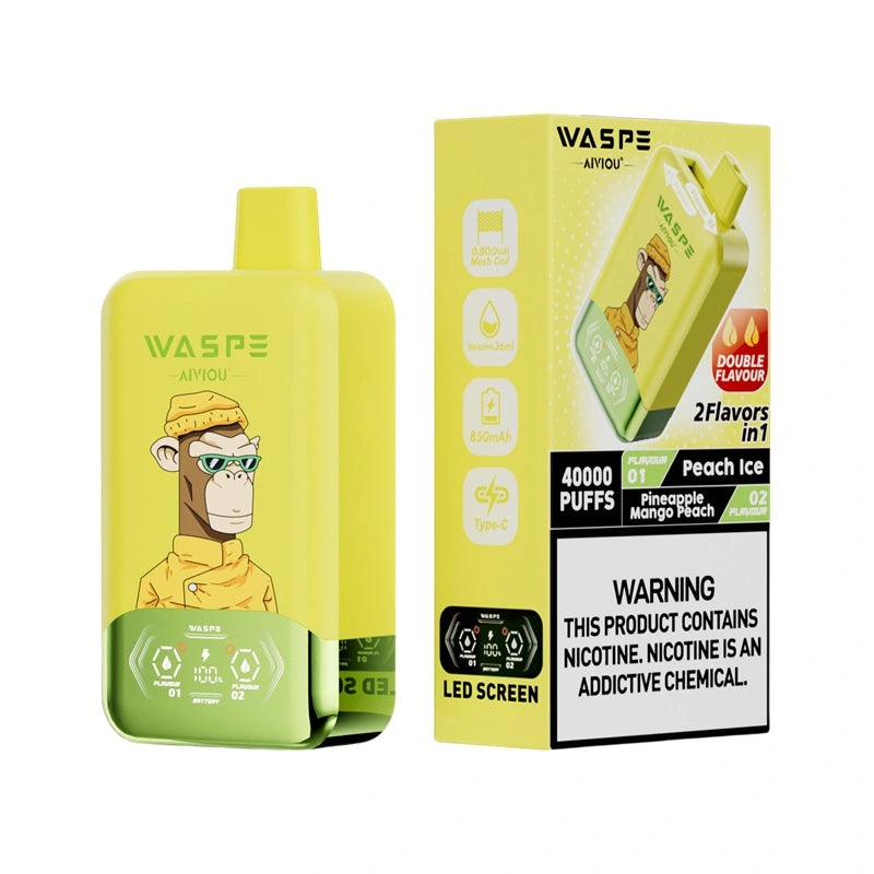 Waspe Aiviou 40000 Puffs Double Flavor Disposable