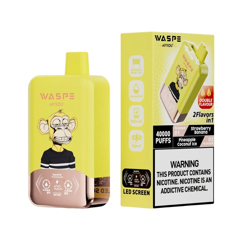 Waspe Aiviou 40000 Puffs Double Flavor Disposable