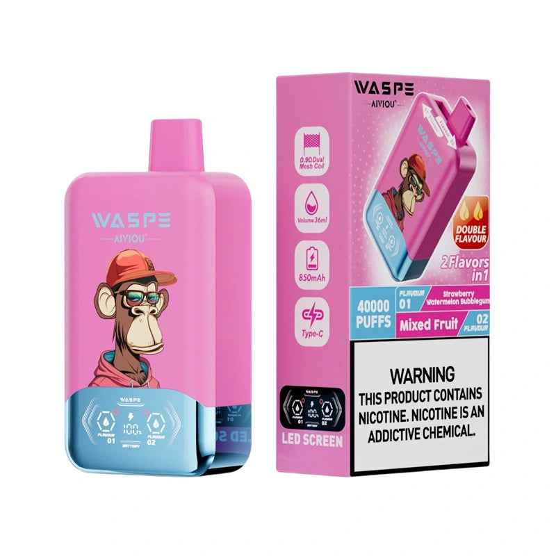 Waspe Aiviou 40000 Puffs Double Flavor Disposable