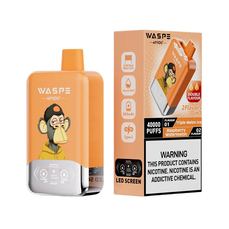 Waspe Aiviou 40000 Puffs Double Flavor Disposable