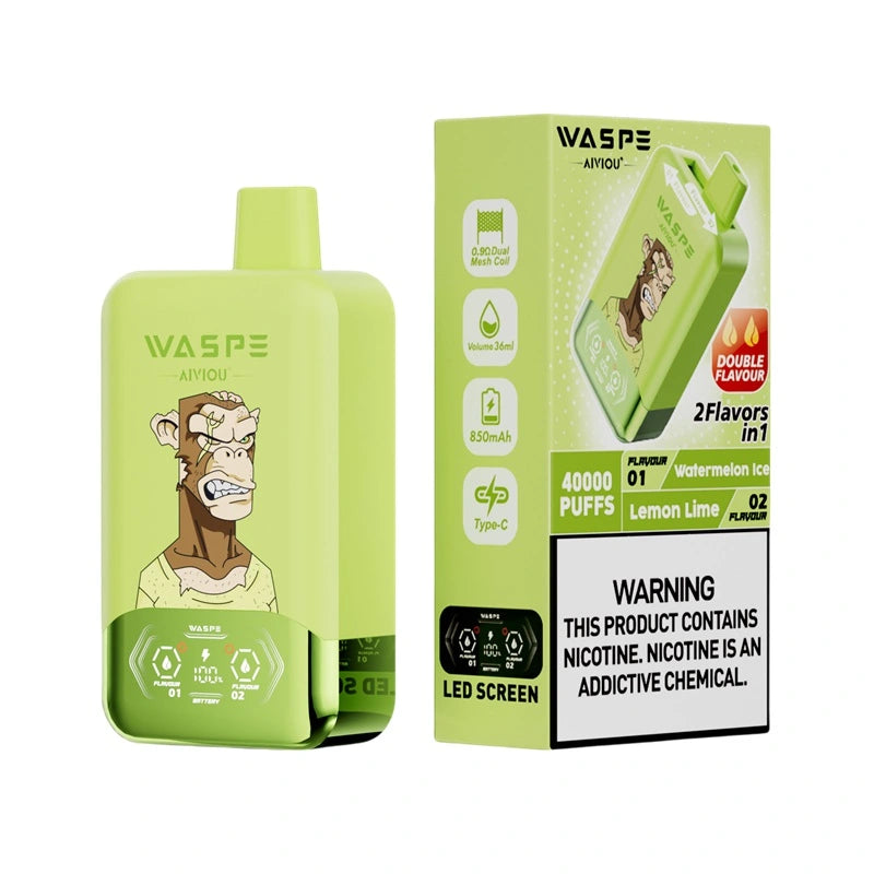 Waspe Aiviou 40000 Puffs Double Flavor Disposable