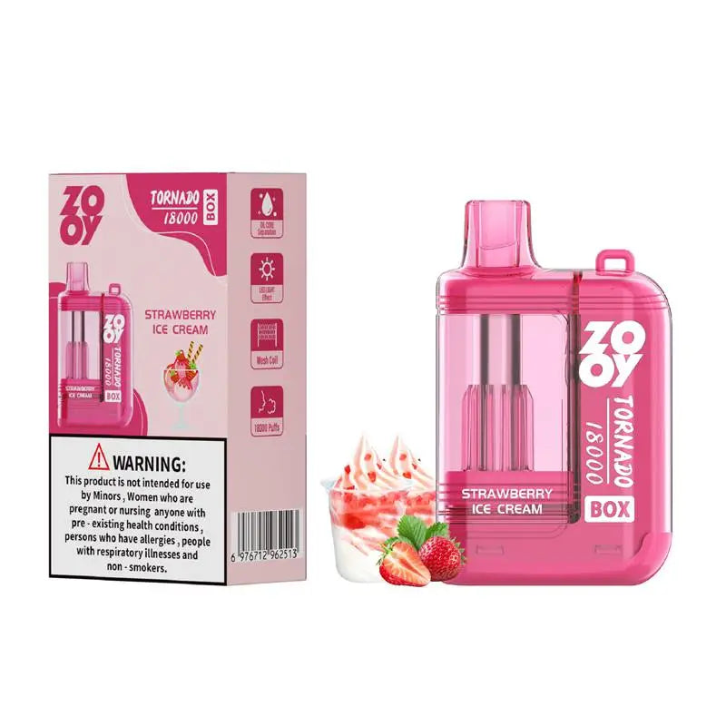 Zooy Tornado 18000 Puffs Disposable Vape