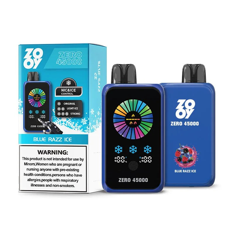 Zooy Zero 45000 Puffs Smart Screen Disposable Vape