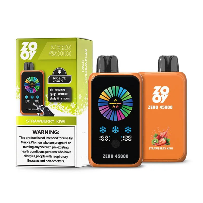 Zooy Zero 45000 Puffs Smart Screen Disposable Vape