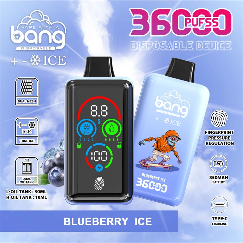 Bang Ice 36000 Puffs Full Screen Disposable Vape