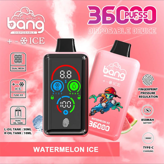 Bang Ice 36000 Puffs Full Screen Disposable Vape