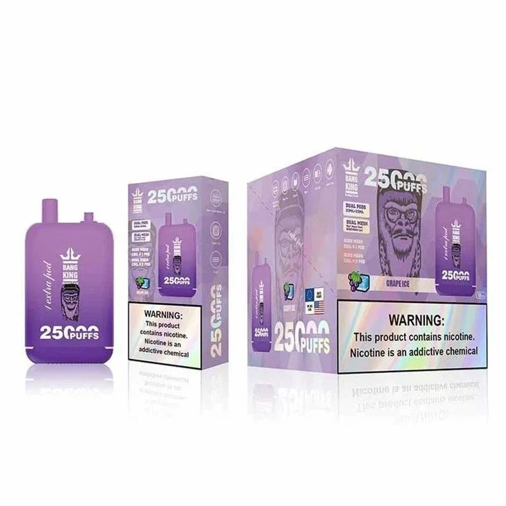Bang King 25000 Puffs 2 Pods Disposable Vape