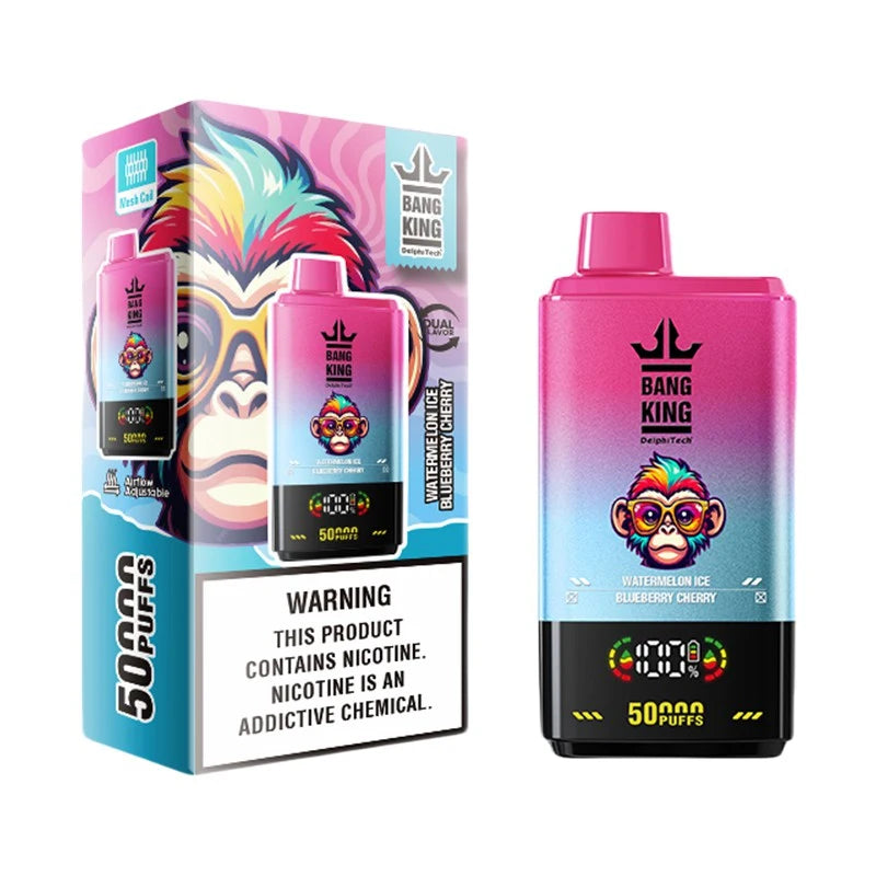 Bang King 50000 Puffs Dual Flavor Disposable Vape