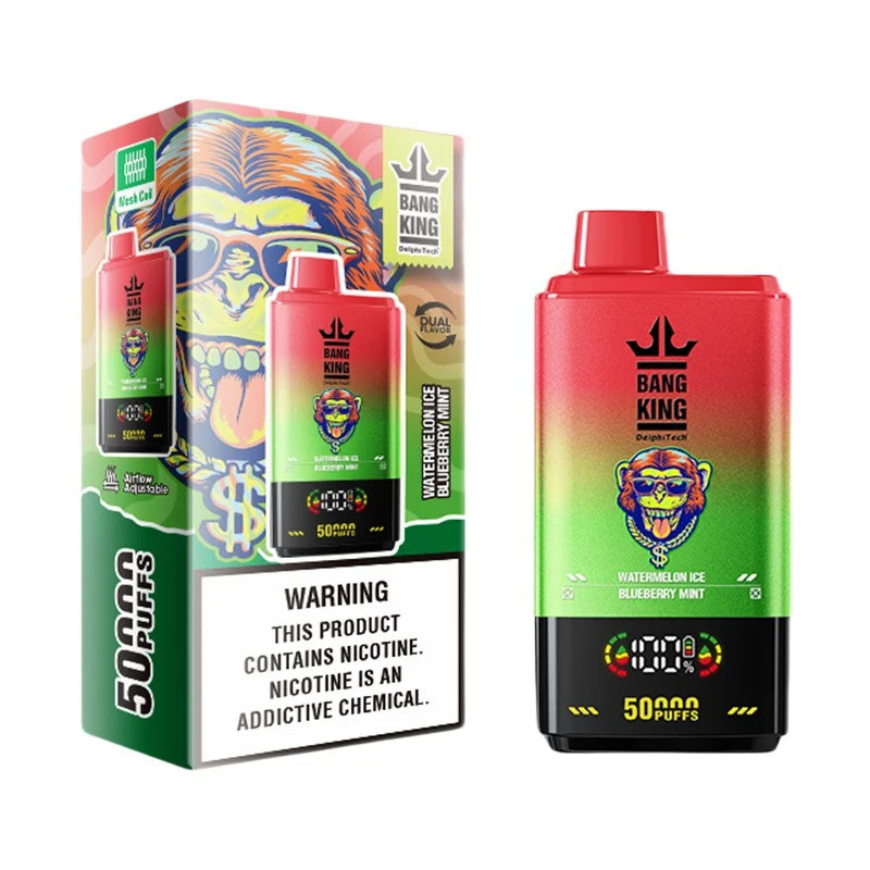 Bang King 50000 Puffs Dual Flavor Disposable Vape