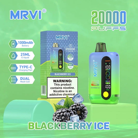 MRVI 20000 Puffs Smart Screen Disposable Vape