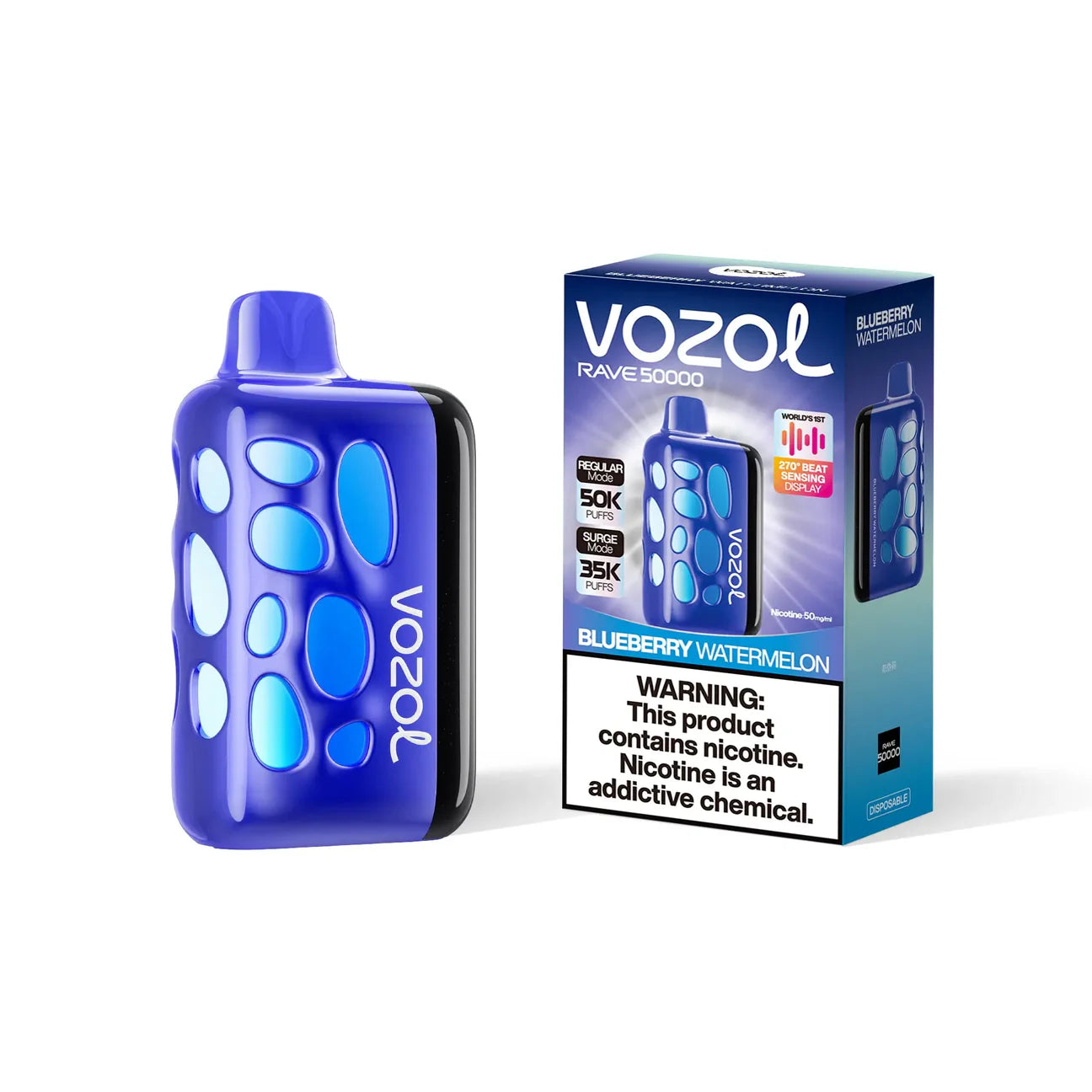 Vozol Rave 50000 Puffs Disposable Vape