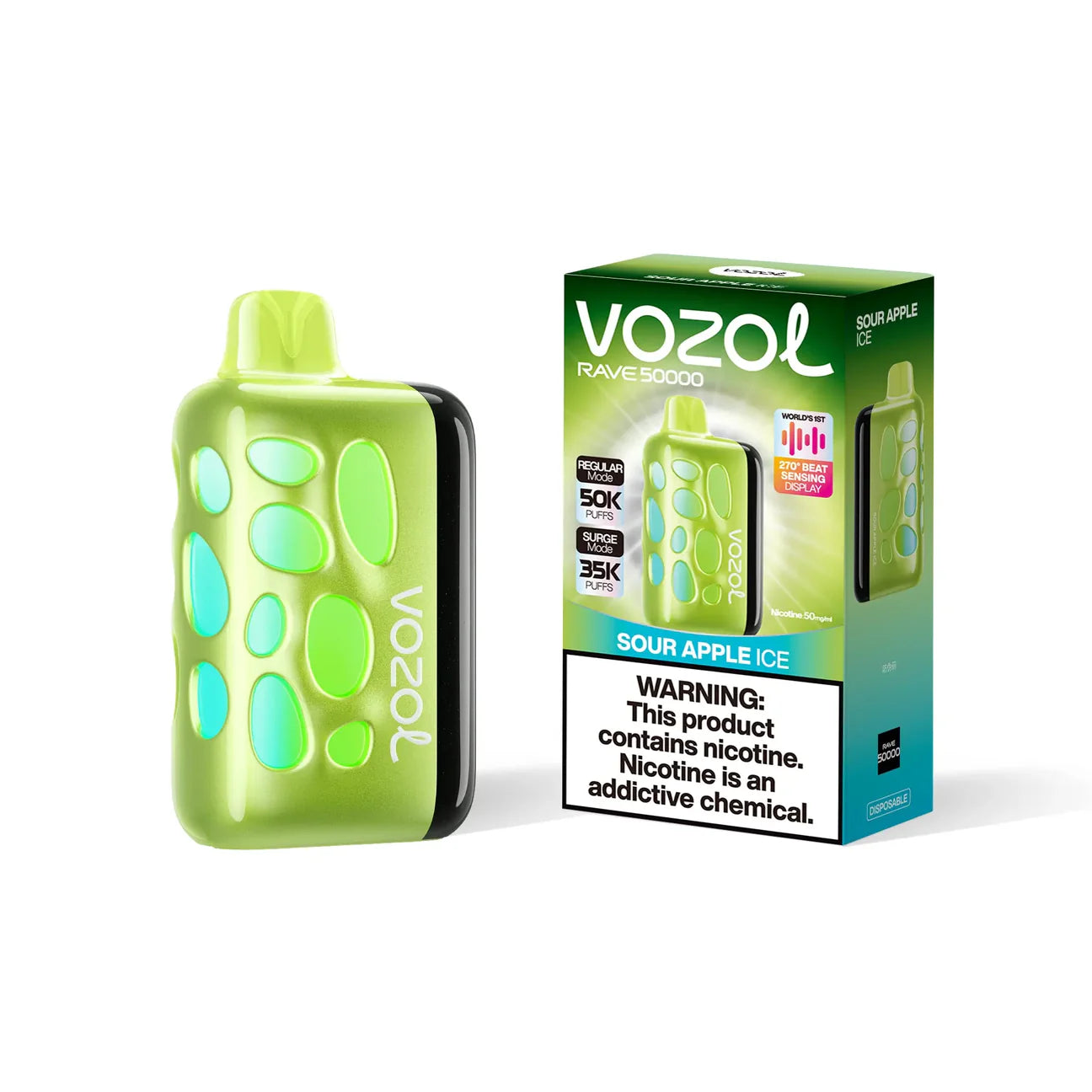 Vozol Rave 50000 Puffs Disposable Vape