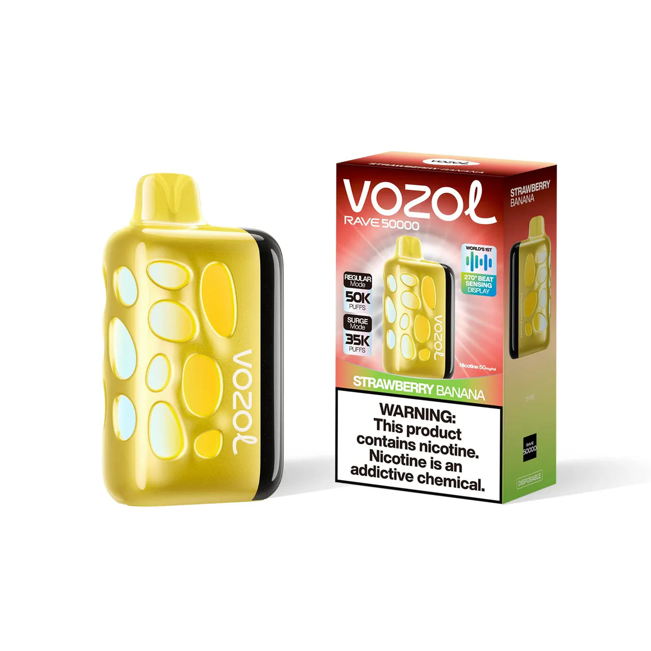 Vozol Rave 50000 Puffs Disposable Vape