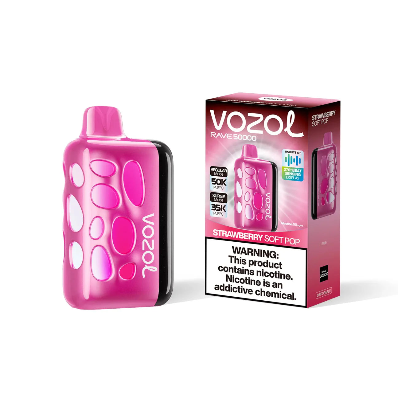Vozol Rave 50000 Puffs Disposable Vape