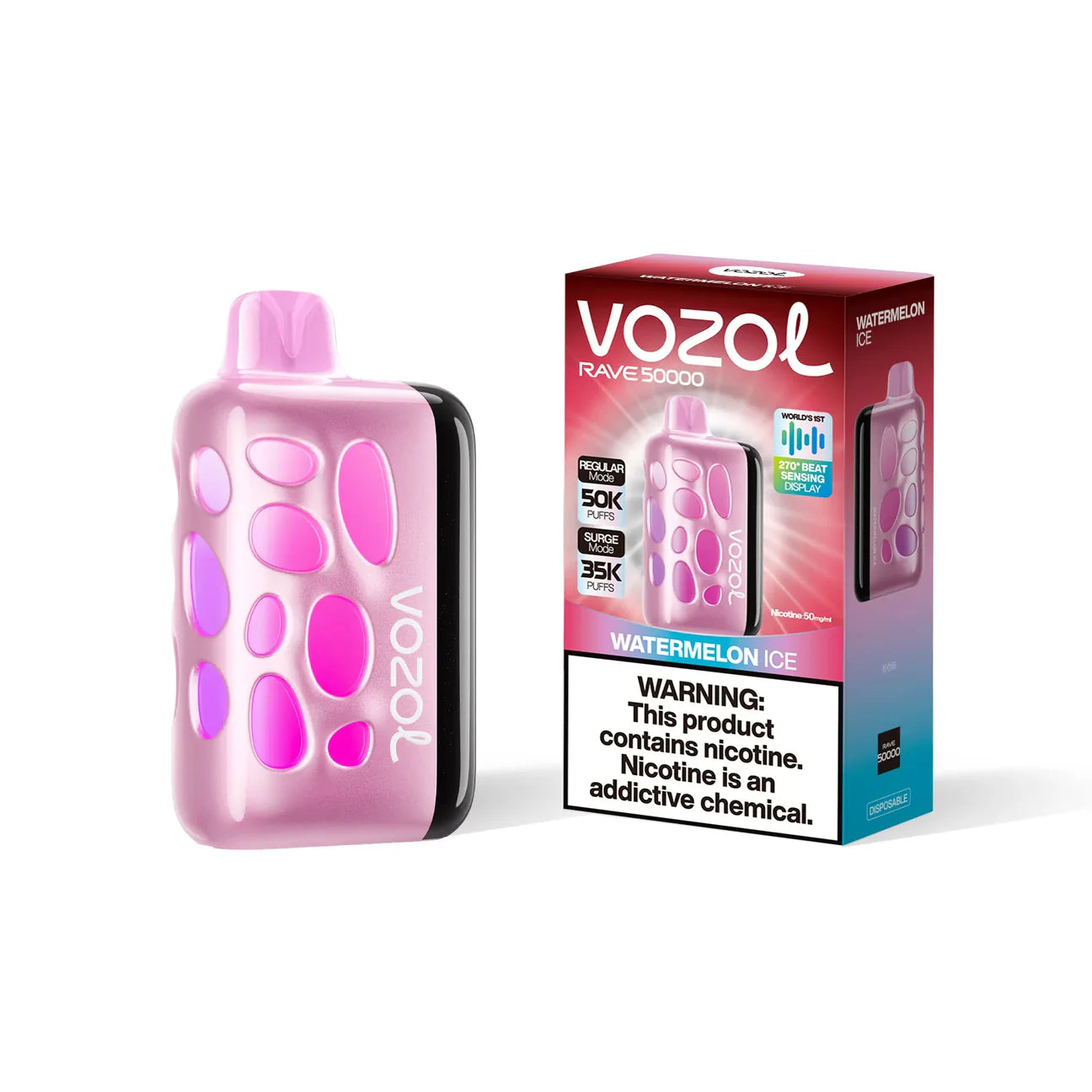 Vozol Rave 50000 Puffs Disposable Vape