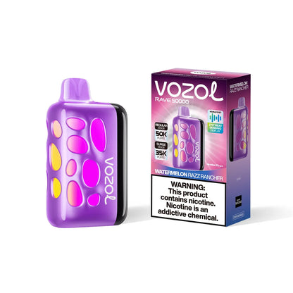 Vozol Rave 50000 Puffs Disposable Vape
