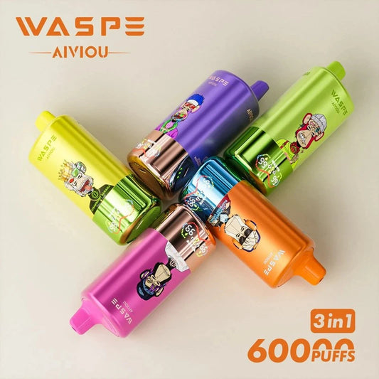 Waspe Aiviou 3in1 60000 Puffs Disposable Vape